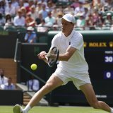 Jannik Sinner a maîtrisé son sujet pour son 1er tour à Wimbledon KEYSTONE/AP/Kirsty Wigglesworth